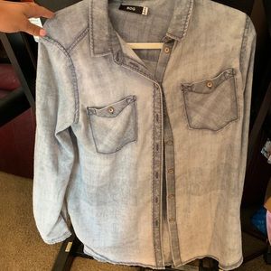 Soft, Jean tinted flannel - BDG